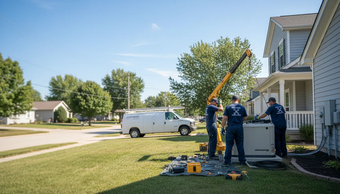 Generator Installation in Ravia, OK near me